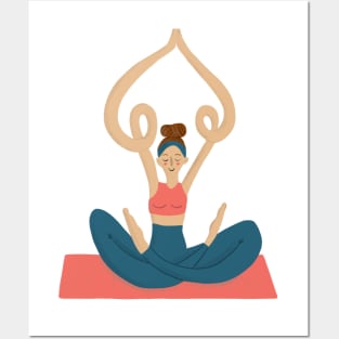 Yoga Posters and Art